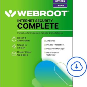 Webroot Internet Security Complete | 10 Device